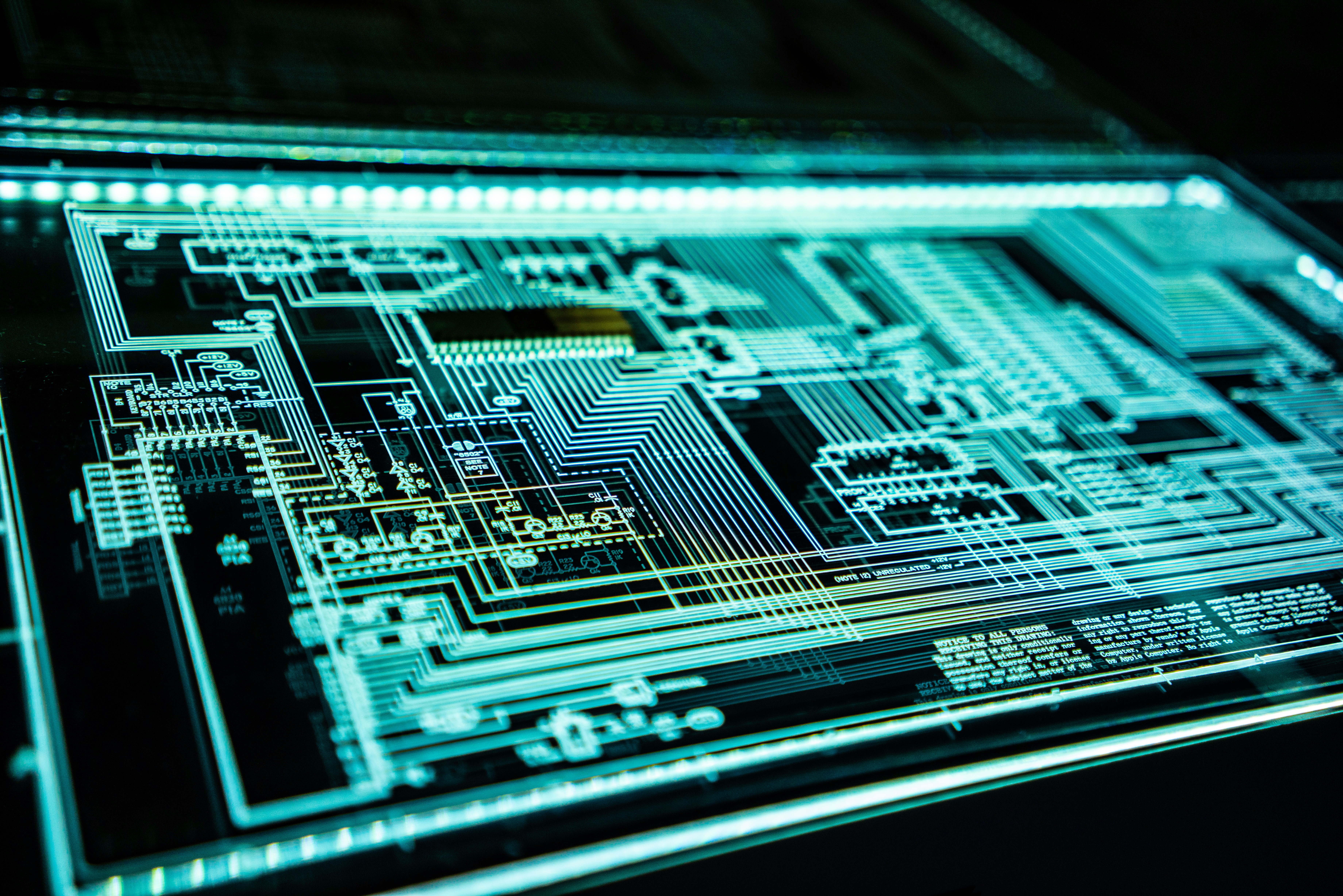 Digital circuit board — cybersecurity infrastructure